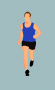 runner without gynecomastia